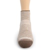 image:imageUSA Made  Ankle Socks  Trail Running Socks  Merino Wool  Mountain HeritageS53 Lightweight Oatmeal