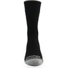 image:imageUSA Made  Crew Socks  Hiking Socks  Merino Wool  Mountain HeritageS75 Midweight Black