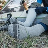 image:imageUSA Made  Heavyweight Over the Calf Merino Wool Socks  Ski and Snowboard Socks  Mountain HeritageS99 Expedition Gray Heather