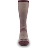 image:imageUSA Made  Heavyweight Over the Calf Merino Wool Socks  Ski and Snowboard Socks  Mountain HeritageS99 Expedition Wine