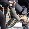 image:imageUSA Made  Lightweight Crew Socks  Hiking Socks  Merino Wool  Mountain HeritageS55 Lightweight Olive Drab