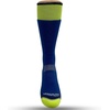 image:imageUSA Made  Lightweight Ski and Snowboard Socks  Over the Calf Socks  Merino Wool  Mountain HeritageS59 Lightweight Blue High Vis
