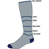 image:imageUSA Made  Lightweight Ski and Snowboard Socks  Over the Calf Socks  Merino Wool  Mountain HeritageS59 Lightweight Coffee