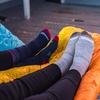 image:imageUSA Made  Micro Cushion Ski and Snowboard Socks  Over the Calf Socks  Merino Wool  Mountain HeritageS56 Lightweight Oatmeal