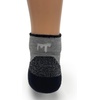 image:imageUSA Made  Microweight Cushion Ankle Socks  Trail Running Socks  Merino Wool  Mountain HeritageS33 Micro  Cushion Ash Gray