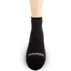 image:imageUSA Made  Microweight Cushion Ankle Socks  Trail Running Socks  Merino Wool  Mountain HeritageS33 Micro  Cushion Black