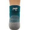 image:imageUSA Made  Microweight Cushion Ankle Socks  Trail Running Socks  Merino Wool  Mountain HeritageS33 Micro  Cushion Teal Green
