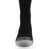image:imageUSA Made  Midweight Merino Wool Over the Calf Socks  Ski and Snowboard SocksS79 Midweight Black