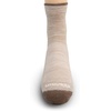 image:imageUSA Made  Mini Crew Socks  Hiking Socks  Merino Wool  Mountain HeritageS14 Micro Weight Oatmeal