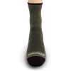 image:imageUSA Made  Mini Crew Socks  Hiking Socks  Merino Wool  Mountain HeritageS14 Micro Weight Olive Drab