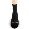 image:imageUSA Made  Mini Crew Socks  Hiking Socks  Merino Wool  Mountain HeritageS34 Micro  Cushion Black
