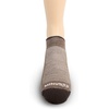 image:imageUSA Made  No Show Socks  Running Socks  Merino Wool  Mountain HeritageS11 Micro Weight Coffee