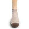 image:imageUSA Made  No Show Socks  Running Socks  Merino Wool  Mountain HeritageS11 Micro Weight Oatmeal