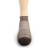 image:imageUSA Made  No Show Socks  Running Socks  Merino Wool  Mountain HeritageS31 Micro  Cushion Coffee