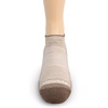 image:imageUSA Made  No Show Socks  Running Socks  Merino Wool  Mountain HeritageS31 Micro  Cushion Oatmeal