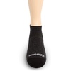 image:imageUSA Made  No Show Socks  Running Socks  Merino Wool  Mountain HeritageS51 Lightweight Black