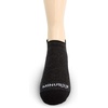 image:imageUSA Made  No Show Tab Socks  Running Socks  Merino Wool  Mountain HeritageS12 Micro Weight Black