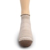 image:imageUSA Made  No Show Tab Socks  Running Socks  Merino Wool  Mountain HeritageS12 Micro Weight Oatmeal
