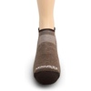 image:imageUSA Made  No Show Tab Socks  Running Socks  Merino Wool  Mountain HeritageS52 Lightweight Coffee