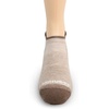 image:imageUSA Made  No Show Tab Socks  Running Socks  Merino Wool  Mountain HeritageS52 Lightweight Oatmeal