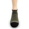 image:imageUSA Made  No Show Tab Socks  Running Socks  Merino Wool  Mountain HeritageS52 Lightweight Olive Drab