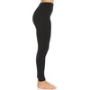 image:imageWomens 100 Merino Wool Heavyweight Base Layer Leggings for Cold WeatherBlack