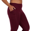 image:imageWomens 100 Merino Wool Heavyweight Base Layer Leggings for Cold WeatherBurgundy