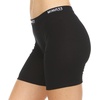 image:imageWomens Boxer Briefs  5 Inch Inseam  84 Merino Wool  Athletic AntiChafe Underwear  Moisture Wicking Under ShortsBlack