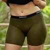 image:imageWomens Boxer Briefs  5 Inch Inseam  84 Merino Wool  Athletic AntiChafe Underwear  Moisture Wicking Under ShortsOlive Drab