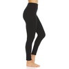 image:imageWomens Merino Wool Leggings  Midweight  Active Wear LeggingsBlack