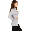 image:imageWomens Micro Weight 14 Zip Sun Hoodie 84 Merino WoolAsh Gray