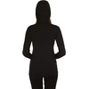 image:imageWomens Micro Weight 14 Zip Sun Hoodie 84 Merino WoolBlack