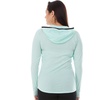 image:imageWomens Micro Weight 14 Zip Sun Hoodie 84 Merino WoolMint Green