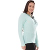 image:imageWomens Micro Weight 14 Zip Sun Hoodie 84 Merino WoolMint Green