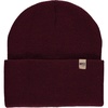 image:image100 Merino Wool  Midweight Everyday Knit Cuff Beanie  Warm Winter HatBurgundy