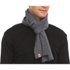 image:image100 Merino Wool Minus33 Everyday Knit Scarf  Winter Scarf  Midweight Scarves for Women and MenCharcoal Gray
