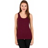 image:image100 Merino Wool Womens Lightweight Tank Top  Moisture Wicking Soft and Breathable Under ShirtBurgundy
