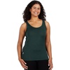image:image100 Merino Wool Womens Lightweight Tank Top  Moisture Wicking Soft and Breathable Under ShirtForest Green