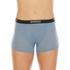 image:imageMerino Wool Boyshorts  Womens Underwear for Hiking  Moisture Wicking Underwear  Athletic AntiChafeSlate Blue