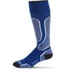 image:imageMinus33 Merino Wool Mountain Heritage Elite All Season Lightweight Snowboard Socks  Made in the USA  Over the Calf SocksBlue