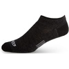 image:imageUSA Made  No Show Socks  Running Socks  Merino Wool  Mountain HeritageS11 Micro Weight Black