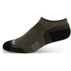 image:imageUSA Made  No Show Socks  Running Socks  Merino Wool  Mountain HeritageS51 Lightweight Olive Drab