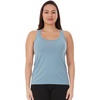 image:imageWomens 84 Merino Wool Micro Racerback Tank TopSlate Blue