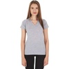 image:imageWomens Micro Weight VNeck  84 Merino Wool ShirtAsh Gray
