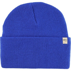 image:image100 Merino Wool  Midweight Everyday Knit Cuff Beanie  Warm Winter HatRoyal Blue