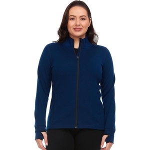 image:image100 Merino Wool Full Zip  Womens Expedition Heavy Weight Zip Up SweatshirtNavy Blue 