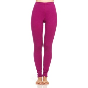 image:image100 Merino Wool Womens Base Layer Bottoms  Thermal Underwear  No Itch Renewable Fabric235 Midweight Radiant Violet