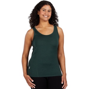 image:image100 Merino Wool Womens Lightweight Tank Top  Moisture Wicking Soft and Breathable Under ShirtForest Green