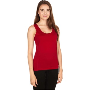 image:image100 Merino Wool Womens Lightweight Tank Top  Moisture Wicking Soft and Breathable Under ShirtTrue Red