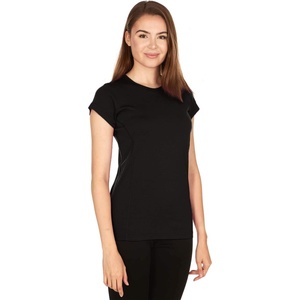 image:image100 Merino Wool Womens Lightweight Tshirt  Moisture Wicking Shirt  Anti OdorBlack